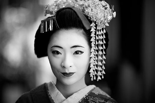 Geisha BW